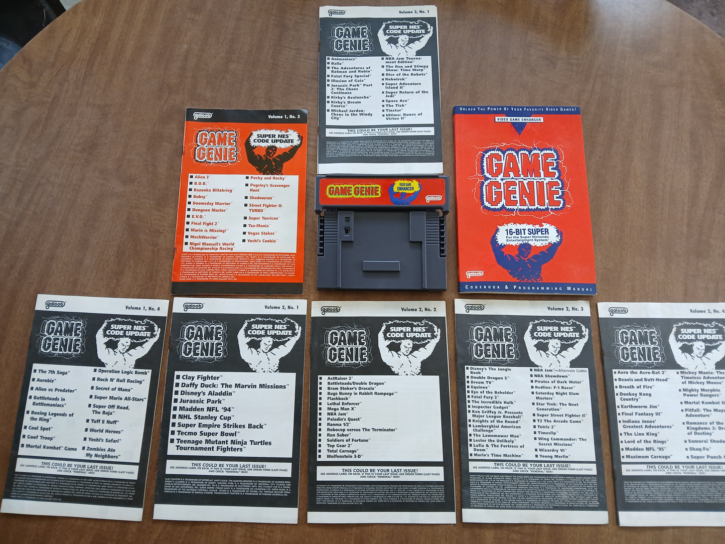 SNES Game Genie complete with original paperwork - RetroFixes LLC