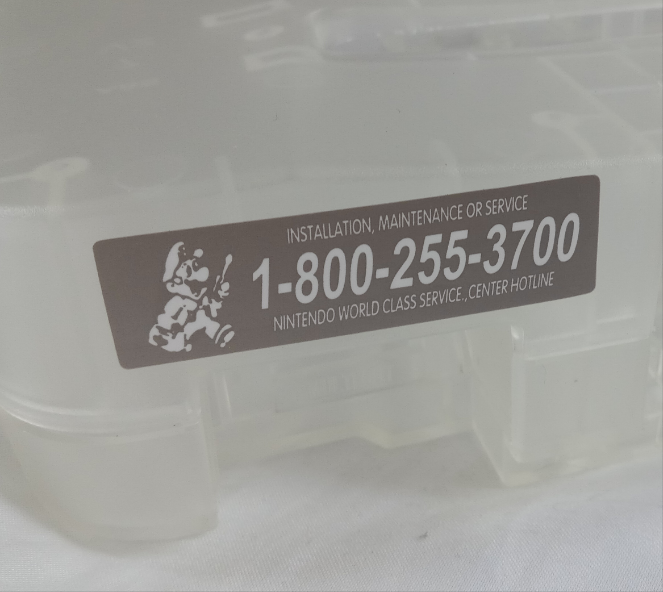 Replacement Nintendo Service Decal for Gameboy, NES, SNES, N64, GC Consoles - RetroFixes LLC