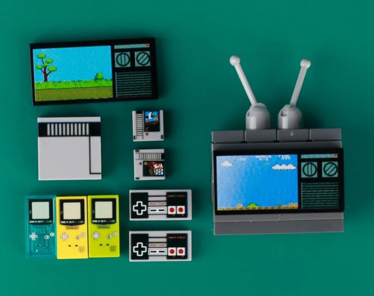 NES, Gameboy + CRT TV Brick Set - RetroFixes LLC