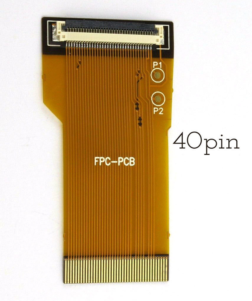 GBA 32 or 40 Pin Adapter Ribbon Cable - Backlight Mod