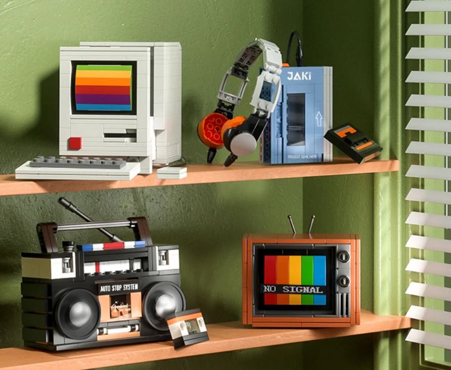 Retro Computer Brick Set 228pcs - RetroFixes LLC