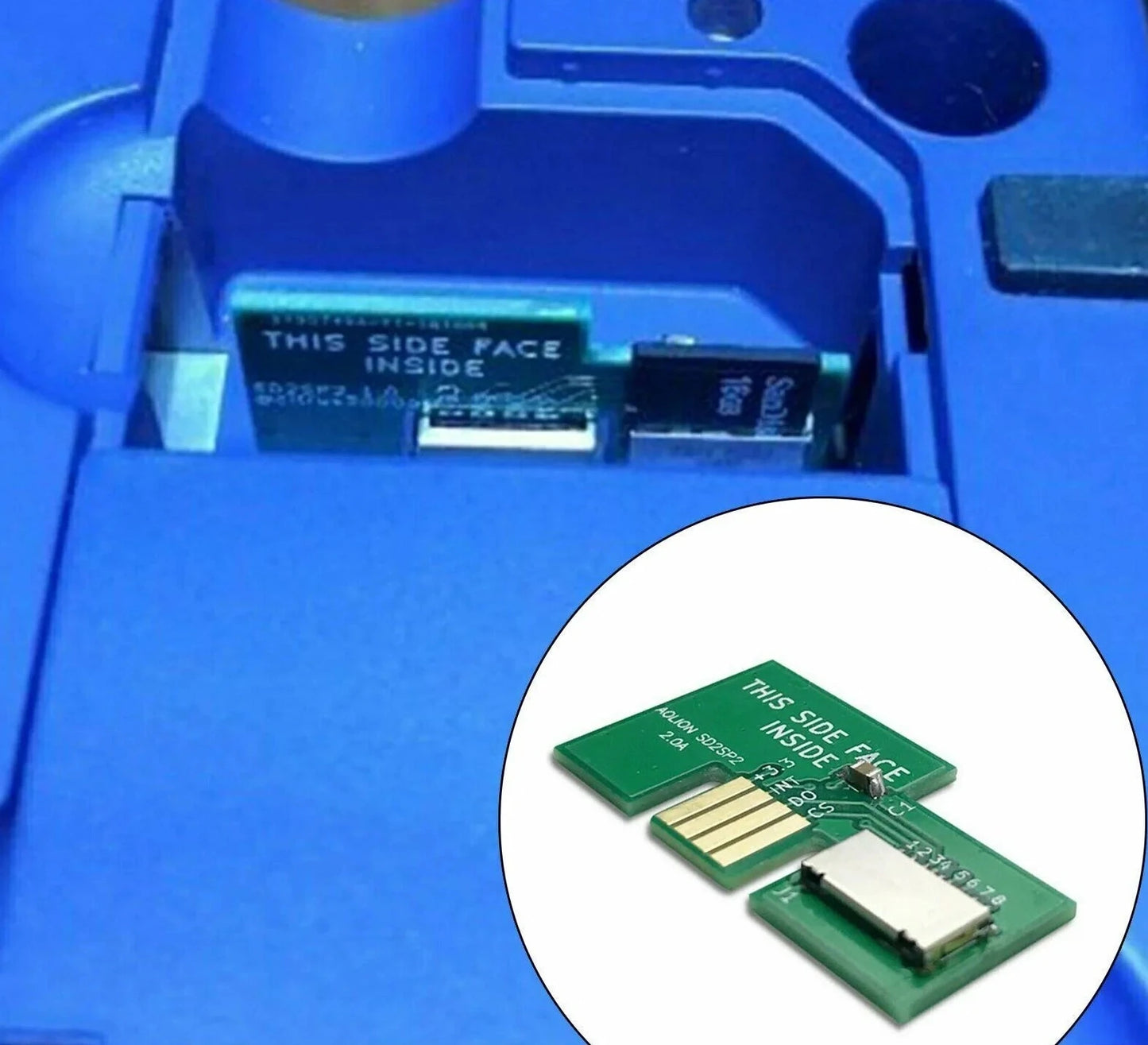 Gamecube Serial Port SD Adapter SD2SP2