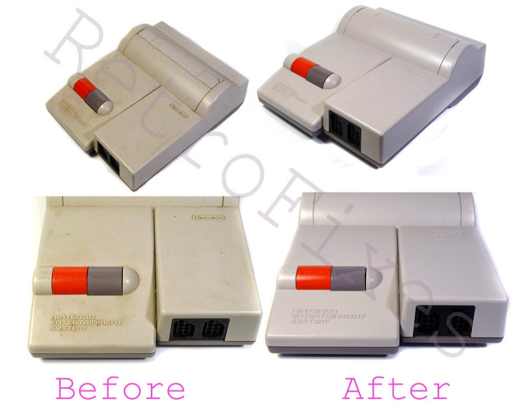 Nes Toploader Rear NES TopLoader Composite Upgrade Service - Retro Fixes LLC – RetroFixes LLC