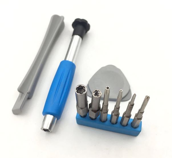 Retro Game Repair Tool Kit Includes 4.5mm 3.8mm Bit + TriWing + More