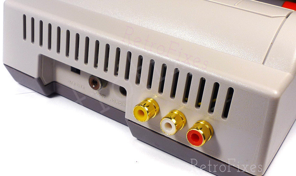 Nes Toploader Rear NES TopLoader Composite Upgrade Kit – RetroFixes