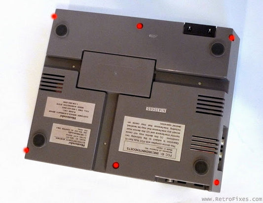 NES Frontloader Replacement Outer Screw Set