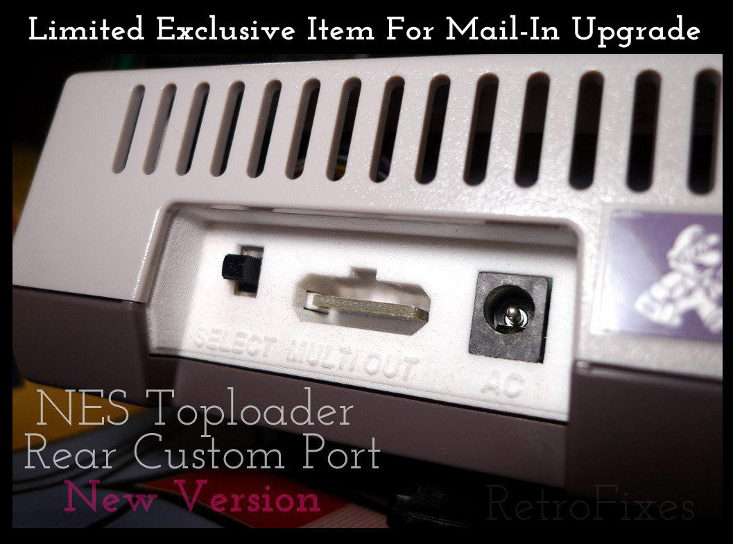 NES Toploader RGB Console + AV Famicom RGB options.