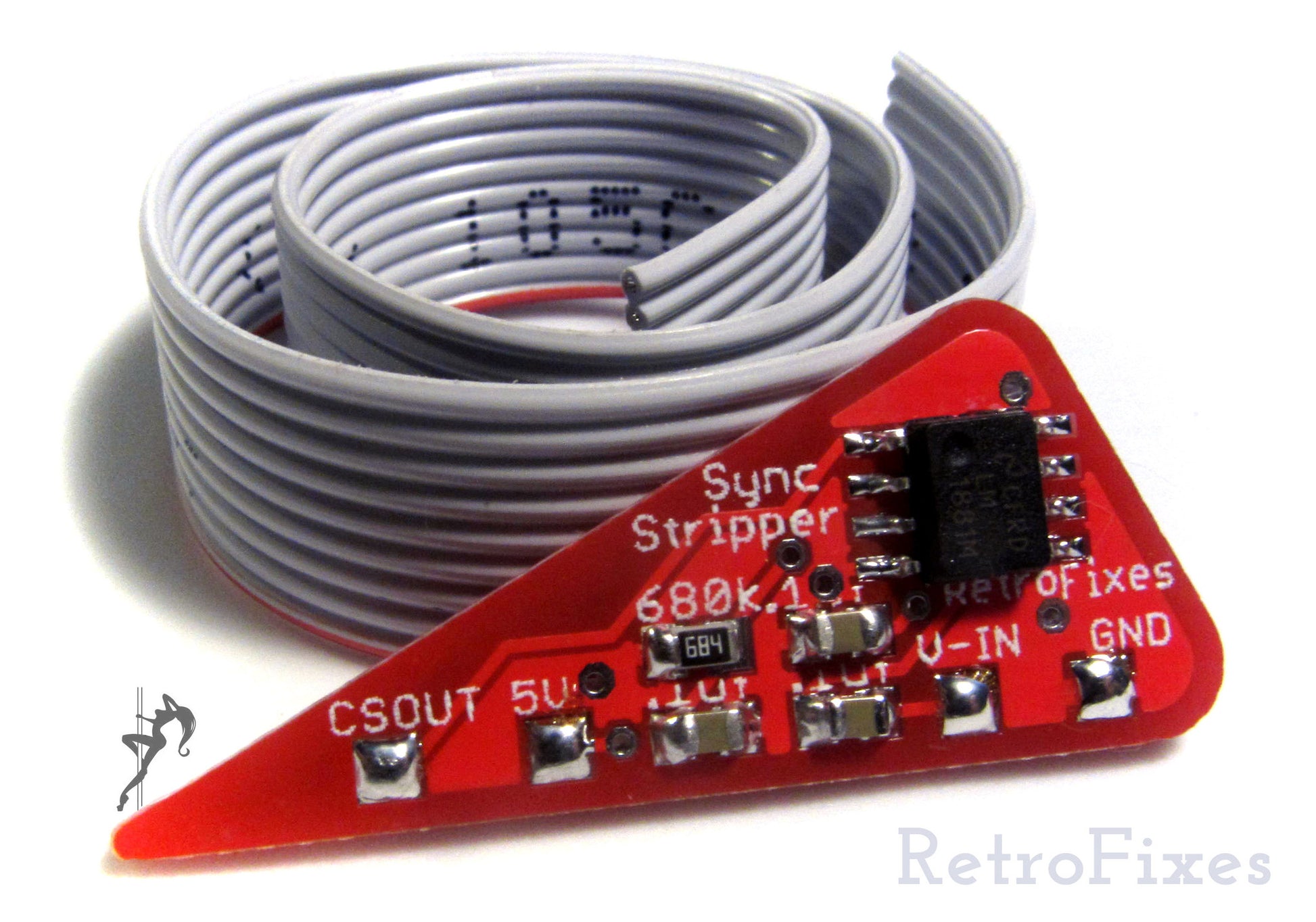 LM1881 Sync Stripper-in-SCART Board Kit Sync-in-SCART Board