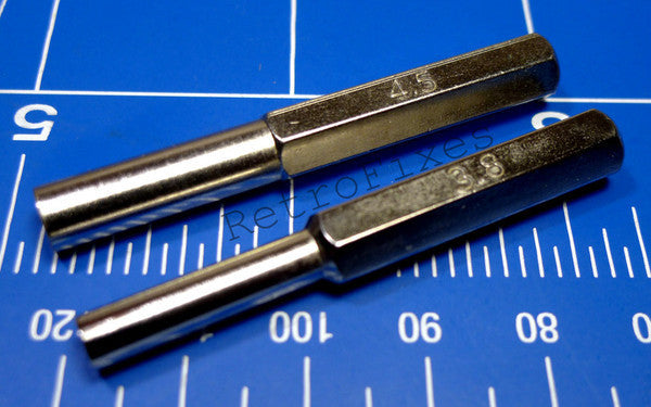 3.8mm or 4.5mm Bits for Opening Retro Consoles & Games