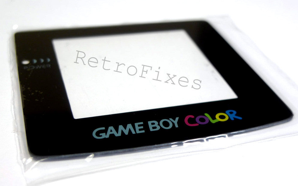 Gameboy Color Replacement Screen Glass or Plastic GameBoy Color Plastic Screen