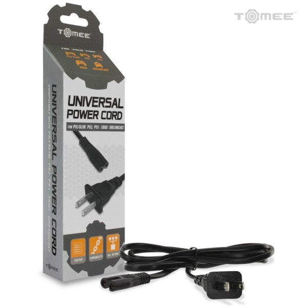 Universal Power Cord PS4/ PS3 Slim/ PS2/ PS1/ Xbox/ Dreamcast RetroFixes