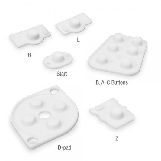 N64 Controller Replacement Conductive Pads